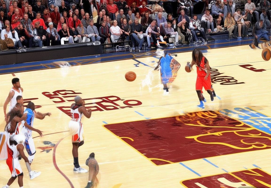 2018NBA赛季：骑士与雷霆巅峰对决精彩回顾(图1)